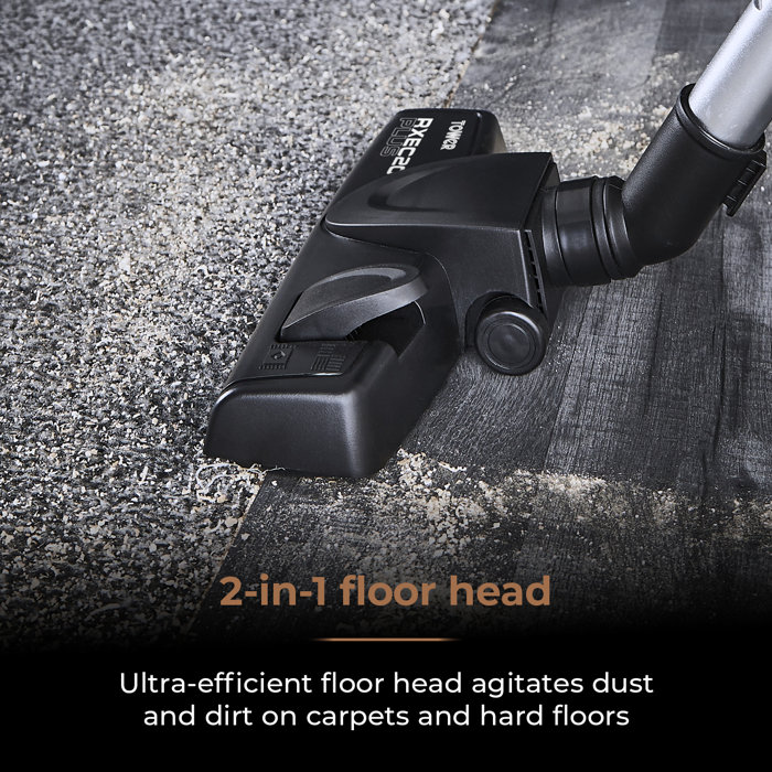 Tower Pro RXEC20 Corded 3in1 Vacuum Cleaner with Cyclonic Suction